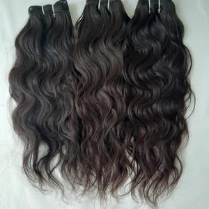 Wholesale Price Cuticle Aligned Human Hair Natural Indian Virgin Hair Bundles Unprocessed Remy Hair - Product Image 1