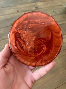 Posavasos de resina epoxi de lujo hechos a mano a la perfección Posavasos epoxi de alta calidad con acabado brillante para el hogar Sueños Impresionante de resina epoxi - Product Image 4