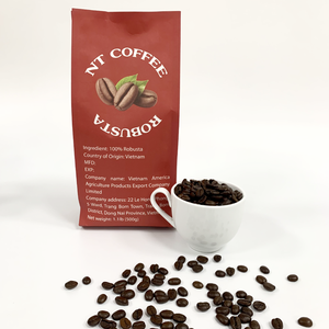ข้อเสนอพิเศษ! โรบัสต้าเวียดนามรสชาติโดดเด่นบรรจุภัณฑ์สีเขียวแบบสั่งทำ - Product Image 5