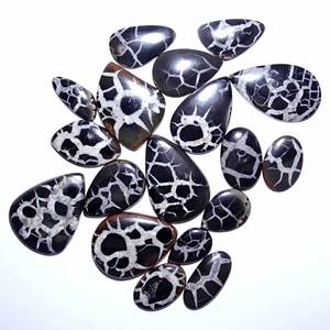 เครื่องประดับที่สวยงามทําเพชรหลวม Septarian การรักษาธรรมชาติร่วงลงอัญมณีกึ่งมีค่า Septarian ในราคาขายส่ง - Product Image 1