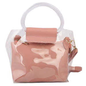 กระเป๋าสะพายไหล่เด็กผู้หญิง 001 -สีพีช - Product Image 3