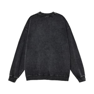 ... Sudadera de tacto suave con escote acanalado y ajuste clásico para hombres y mujeres, ideal para ropa de calle de otoño o invierno - Product Image 3