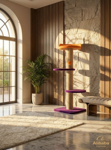 Rascador para gatos moderno de alta calidad, Amistar Tower, edición premium para gatos de todos los tamaños. - Product Image 5