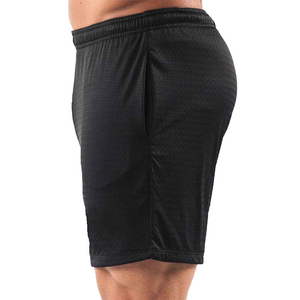 Nuevos pantalones cortos deportivos de gimnasio con logotipo personalizado al por mayor para hombres y color sólido para Diseño de Moda Para unisex - Product Image 4