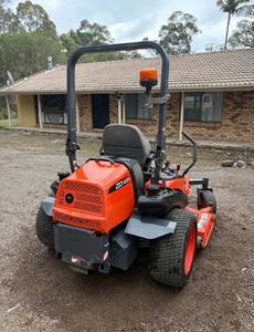 Tondeuse autoportée diesel Kubota ZD1211 à braquage zéro, la meilleure en termes de rapport qualité-prix, machine de coupe d'herbe commerciale robuste pour la ferme et le jardin - Product Image 5