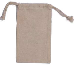 Bolsa con cordón de algodón orgánico con estampado personalizado de lujo, nueva tendencia, bolsa de regalo de embalaje promocional de tamaño pequeño reutilizable ecológica - Product Image 1