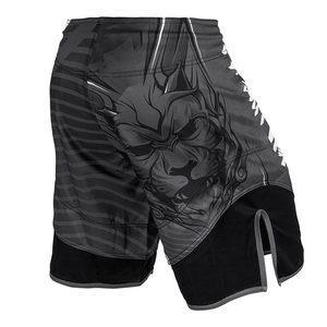 Pantalones cortos de boxeo Tiger Muay Thai personalizados, bañadores MMA transpirables para hombres y mujeres con logotipo frontal, servicio OEM disponible - Product Image 2