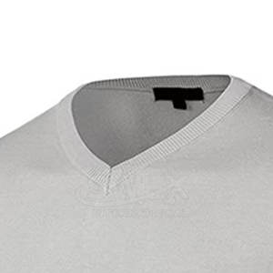 เสื้อสเวตเตอร์คอวีสำหรับผู้ชายเสื้อวอร์มคอตตอนคอวีแบบคลาสสิกสำหรับฤดูหนาว - Product Image 6