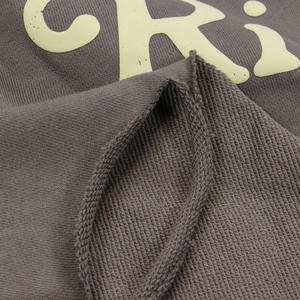 Pulls à capuche en coton mélangé pour hommes, élégants, chauds et luxueux, avec impression bouffante personnalisée - Product Image 4