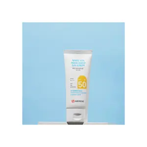 ABEREDE WHITE VITA AQUA SHIELD ÉCRAN SOLAIRE Incorporé à votre teint Fabriqué en Corée Produit chaud