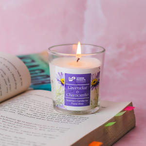 เทียนหอมออร์แกนิกสำหรับบรรเทาความเครียดและความวิตกกังวลเชิงเทียนสำหรับเทียนหอมระเหยที่วางเทียนหอมสำหรับการนอนหลับที่ดีขึ้น - Product Image 3