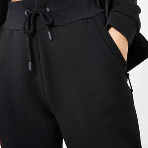 Pantalons de jogging pour femmes, style streetwear, délavés à l'acide, coupe régulière, devant plat et cordon de serrage, pour la course et l'exercice - Product Image 6