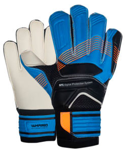 2025 gants de football professionnels de haute qualité en Latex allemand conception de dessus Logo personnalisé gants de gardien de but d'extérieur en cuir de qualité supérieure - Product Image 1