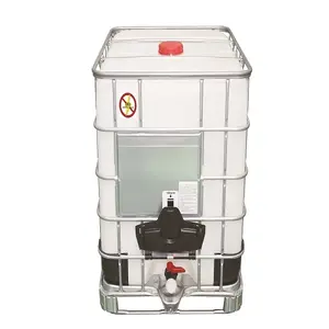 Werksverkauf Polyethylen-Lagertanks IBC Vertikaler Wassertank 1000l IBC-Tank IBC-Behälter und eine Verbund palette