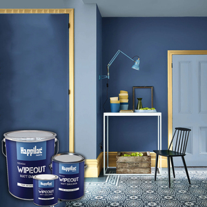 Mate interior acrílico avanzado para acabado de pintura de pared Fácil aplicación con cepillo para decoración del hogar Revestimiento líquido - Product Image 3