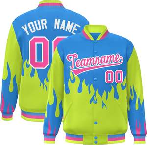 Veste universitaire en toile tendance pour homme, style collège et décontracté, avec logo frontal, fabriquée sur mesure en usine, imperméable et respirante - Product Image 1