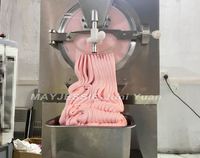 Automatische commerciële turbine voor het maken van Italiaans ijs, ijsmachine met compressor
