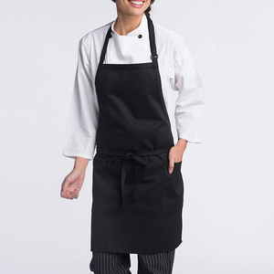 Factory Price Hot Home Brand <b>Kitchen</b> <b>Apron</b> for Restaurant & Bar Use 100% Cotton Snap Closure Unisex Chef's <b>Apron</b> - Product Image 4