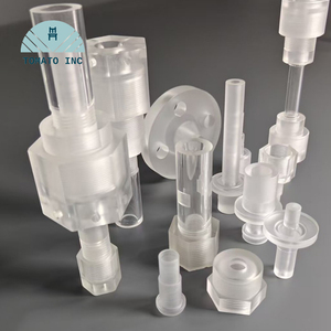 Fabricant de brides acryliques sur mesure en Lucite, usinage CNC et fabrication PMMA, usinage de fils, usinage de tubes acryliques, usinage de pièces moteur - Product Image 3