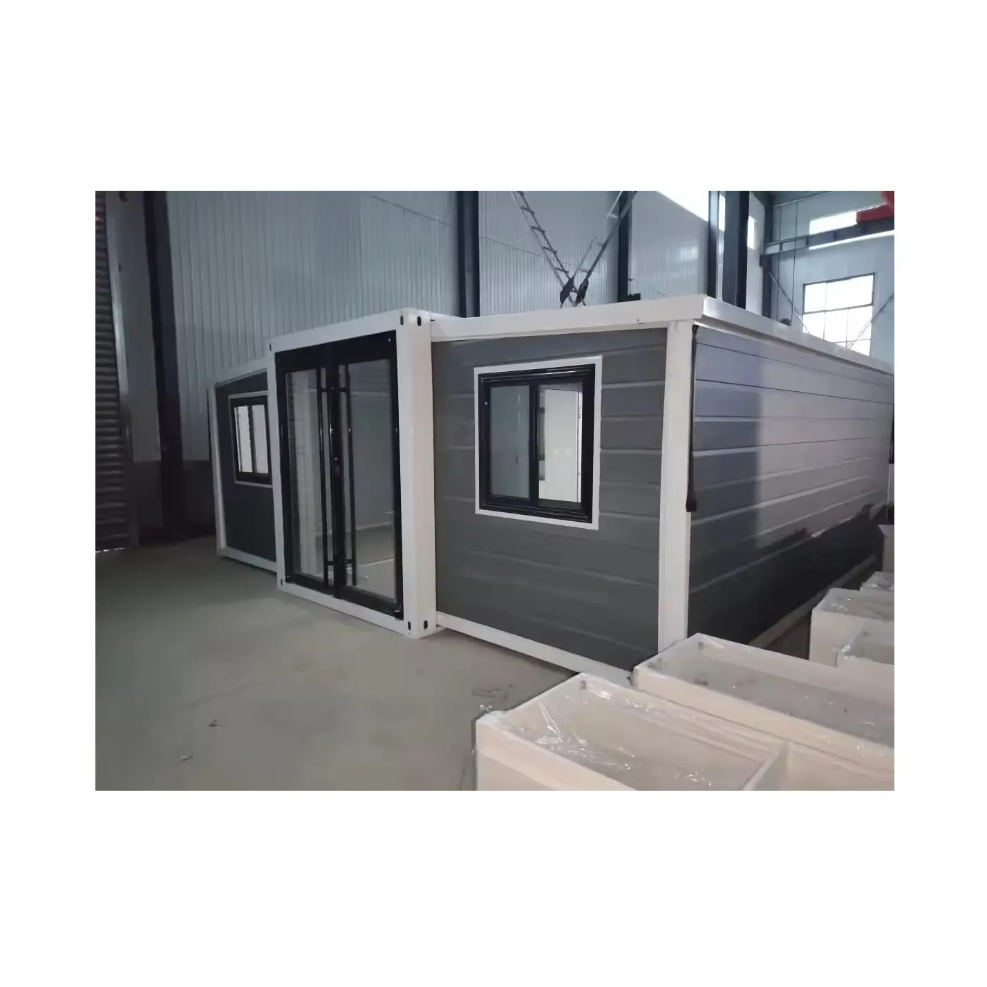 High on Demand Prefabricated Buildings Aluminum Steel Container House for Outdoor Decor Available for Sale