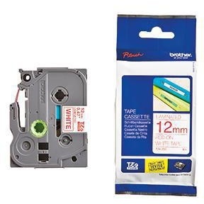 เทปพิมพ์ฉลาก Brother P-touch TZe-232 สีขาว/แดง ขนาด 12 มม. x 8 ม. สำหรับใช้ในสำนักงาน - Product Image 1