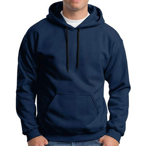 Fábrica de sudaderas con capucha para hombre, suministro OEM, sudaderas casuales 100% algodón, logotipo personalizado, ropa transpirable, producción a granel, compradores de todo el mundo - Product Image 1