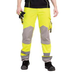Pantalon de travail de sécurité en plein air haute visibilité pantalon de travail routier industriel pantalon de sécurité réfléchissant fournisseur - Product Image 1