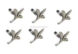 Rond rond de serviette contemporain écologique en aluminium stocké - Product Image 2