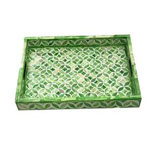 ถาดเสิร์ฟอาหาร MDF สไตล์วินเทจโบราณพร้อมผิวเรียบเหมาะสำหรับบ้านมรดกและการตกแต่งภายในแบบคลาสสิก - Product Image 2