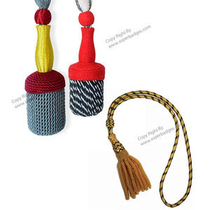 Noeuds de sabre professionnels de couleur personnalisée Noeuds de sabre de cérémonie de bureau de conception personnalisée pour équipement de défense personnelle - Product Image 6