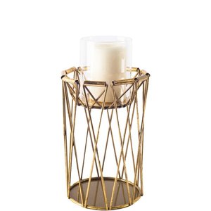 Classic Golden <b>Floor</b> Decorative Metal <b>Candle</b> <b>Holder</b> Home for Hotel Decor and Living Room or Christmas Day Decor <b>Candle</b> Stand - Product Image 2