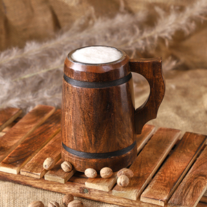 Top Style Wooden <b>Drinking</b> Mug with Smooth Handmade Finish Premium Handmade Wooden <b>Water</b> Cup for Kitchen and Dining Collection - Product Image 5