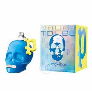 Eau de Toilette Goodvibes 125 ml pour Homme, Collection Police, Parfum Masculin - Product Image 1