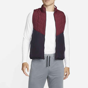 2025 nuevo diseño de chaqueta acolchada con cuello levantado para hombres tela transpirable multicolor sin mangas ropa de hombre chaleco acolchado con bajo MOQ - Product Image 3