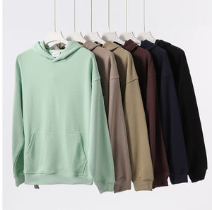 Ventes chaudes, fabrication sur mesure, sweats à capuche décontractés d'automne, sweats à capuche et sweat-shirts 100% coton, sweats à capuche surdimensionnés respirants pour hommes - Product Image 1