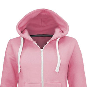 Vestido Sudadera de Forro Polar Personalizado para Mujer, 100% Algodón, Transpirable, Resistente al Viento, Ecológico, con Bordado en Relieve en la Parte Delantera - Product Image 4