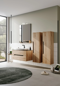Mueble de baño con cajón Galia y diseño de fregadero de cerámica - Product Image 4