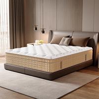 Matelas à ressorts compressé et roulé, isolation du mouvement, gel rafraîchissant, logo personnalisé, vente chaude, livraison rapide, directement du fabricant