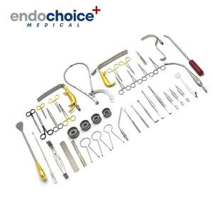 36 Pcs Ensemble d'instruments chirurgicaux de réduction mammaire manuelle Outils de chirurgie mammoplastie en acier inoxydable Source d'alimentation Équipement pour - Product Image 5