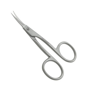 Ciseaux à cuticules professionnels KOUNAIN sur mesure, 9,0 cm, forme droite, acier inoxydable, lame incurvée tranchante, pour droitiers - Product Image 3