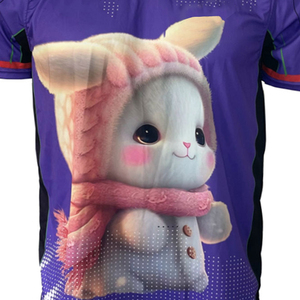 OEM de alta calidad personalizado Reversible E-Sports Jersey Unisex adulto manga corta Camiseta sublimación impresión nombre más tamaño diseño - Product Image 3