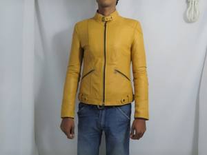 Chaquetas de cuero genuino High Street para hombre, duraderas con logotipo frontal, muy buscadas - Product Image 4