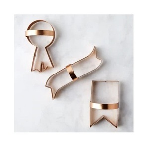 Nuevo diseño con forma de mariposa, cortador de galletas, anillos para pasteles, acabado dorado de Metal, moldes para bodas y fiestas, herramientas de alta demanda - Product Image 2