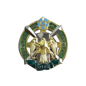 Badge de sécurité moderne en alliage de zinc 3D, logo personnalisé, moulage sous pression, uniforme de pompier, souvenir, épingle décorative, couleurs personnalisées, cadeau - Product Image 4