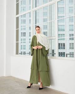 Robe Abaya d'été pour femmes, nouvelle saison, Kaftan, tunique, dubaï, mode musulmane, turque, robes islamiques - Product Image 1