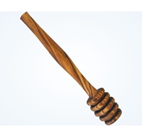 Dosificador de Miel de Madera Natural Pulida, Ecológico, Duradero, Tamaño Personalizado, Diseño Moderno en Caja, para Servir Miel y Jarabes