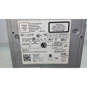 SEAT Arona RADIO Serie 5F0035858C DBYA (17>) 2020 999cc 66kW Bifuel/Metano - Product Image 2
