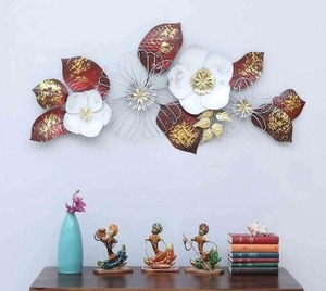 Elegante Panel de Pared de Metal Negro con Textura en Relieve, Acabado Dorado de Lujo, Hecho a Mano, Tamaño Personalizable, Diseño Art Deco, Decoración de Pared de Hierro - Product Image 4