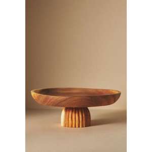 Soporte de madera para pasteles con acabado moderno y liso para servir pasteles y pasteles elegantes en eventos con estilo contemporáneo - Product Image 6