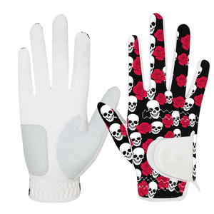 2025 Gants de golf de conception par sublimation avec logo personnalisé Gants de golf en cuir de mouton de haute qualité Fabricant de gants de golf respirants - Product Image 5